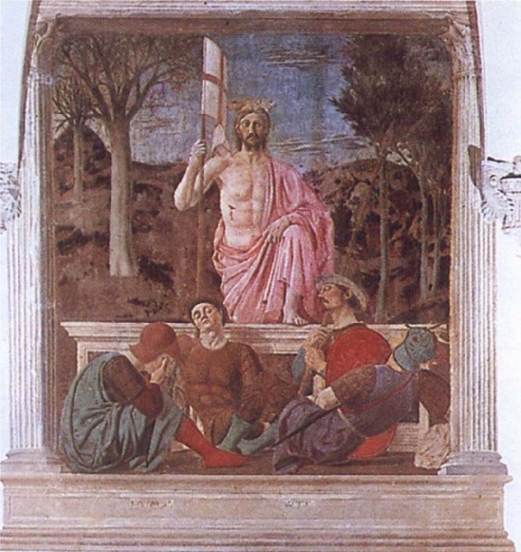 Piero della Francesca Resurrection France oil painting art